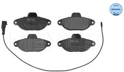 MEYLE Sada brzdových platničiek kotúčovej brzdy MEYLE 025 214 3617/W (025 214 3617/W)