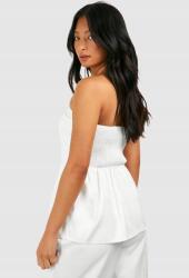 Boohoo fehér felső tubus B16 oem XL