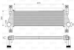 VALEO Chladič plniaceho vzduchu VALEO 818352 (818352)