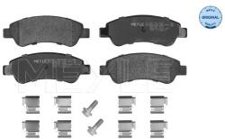 MEYLE Sada brzdových platničiek kotúčovej brzdy MEYLE 025 244 6519 (025 244 6519)