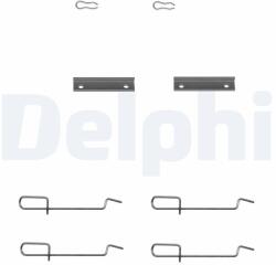 DELPHI Súprava príslušenstva, obloženie kotúčovej brzdy DELPHI LX0142 (LX0142)