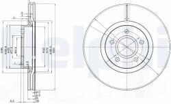 DELPHI Tarcza Ham. Ford Focus Ii, Iii (bg3895c)