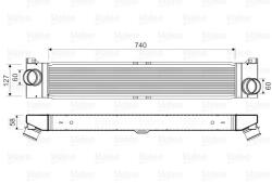 VALEO Chladič plniaceho vzduchu VALEO 818569 (818569)