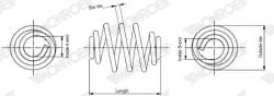 MONROE Pružina podvozku MONROE SN0408 (SN0408)