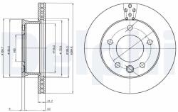 DELPHI Tarcza Ham. Mercedes Sprinter (bg4067)