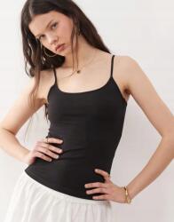 Weekday Fekete Vállpántos Felső NJ5 fzu S