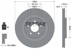 TEXTAR Brzdový kotúč TEXTAR 92160303 (92160303)
