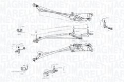 Magneti Marelli Mechanizmus stieračov MAGNETI MARELLI 085570758010 (085570758010)