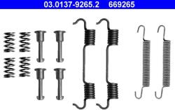 ATE Súprava príslušenstva, čeľusť parkovacej brzdy ATE 03.0137-9265.2 (03.0137-9265.2)