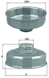 MAHLE Kľúč na olejový filter MAHLE OCS 1 (OCS 1)