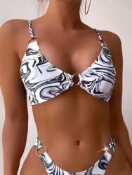 Shein Bikini Felső Mintás Díszítés Xxj alw L