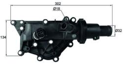 MAHLE Termostat chladenia MAHLE TH 60 89 (TH 60 89)