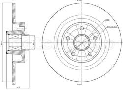 METELLI Brzdový kotúč METELLI 23-1396 (23-1396)