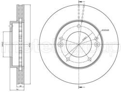 METELLI Brzdový kotúč METELLI 23-0776C (23-0776C)