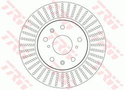TRW Brzdový kotúč TRW DF7398 (DF7398)