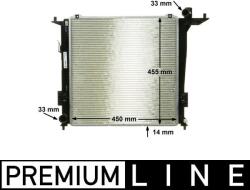 MAHLE Chlodnica Wody Behr Premium Line (cr 1368 000p)