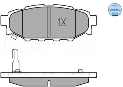MEYLE Sada brzdových platničiek kotúčovej brzdy MEYLE 025 242 7114/W (025 242 7114/W)