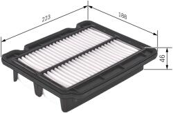 Bosch Vzduchový filter BOSCH F 026 400 043 (F 026 400 043)