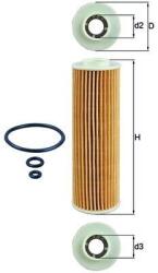 KNECHT Olejový filter KNECHT OX 183/5D1 (OX 183/5D1)