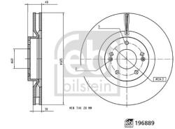Febi Bilstein Brzdový kotúč FEBI BILSTEIN 196889 (196889)