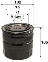 VALEO Olejový filter VALEO 586025 (586025)