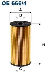 FILTRON Olejový filter FILTRON OE 666/4 (OE 666/4)