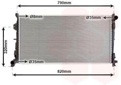 VAN WEZEL Chladič motora VAN WEZEL 07002092 (07002092)