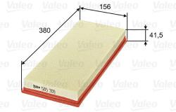 VALEO Vzduchový filter VALEO 585309 (585309)