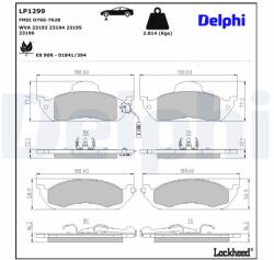 DELPHI Klocki Ham. Mercedes Ml (lp1299)