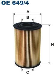 FILTRON Olejový filter FILTRON OE 649/4 (OE 649/4)