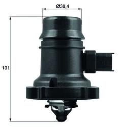 MAHLE Termostat chladenia MAHLE TM 37 80 (TM 37 80)