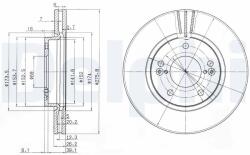 DELPHI Brzdový kotúč DELPHI BG3721 (BG3721)