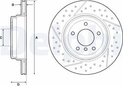 DELPHI Brzdový kotúč DELPHI BG4714C (BG4714C)