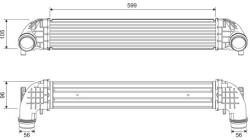 VALEO Chladič plniaceho vzduchu VALEO 818698 (818698)