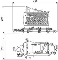 VALEO Chladič plniaceho vzduchu VALEO 818685 (818685)