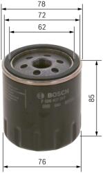 Bosch Olejový filter BOSCH F 026 407 017 (F 026 407 017)