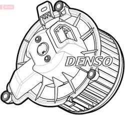 DENSO Vnútorný ventilátor DENSO DEA12007 (DEA12007)