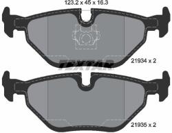 TEXTAR Sada brzdových platničiek kotúčovej brzdy TEXTAR 2193404 (2193404)