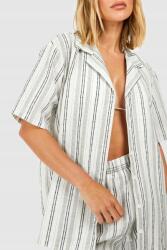 Boohoo rövid ujjú csíkos ing B16 fhp M