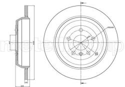 METELLI Brzdový kotúč METELLI 23-1011C (23-1011C)
