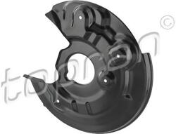 TOPRAN Ochranný plech proti rozstreku, Brzdový kotúč TOPRAN 117 969 (117 969)