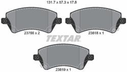 TEXTAR Sada brzdových platničiek kotúčovej brzdy TEXTAR 2376601 (2376601)