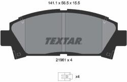 TEXTAR Sada brzdových platničiek kotúčovej brzdy TEXTAR 2196102 (2196102)