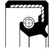 CORTECO Tesniaci krúżok hriadeľa pomocného pohonu CORTECO 01033376 (01033376)