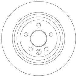 TRW Brzdový kotúč TRW DF6913 (DF6913)