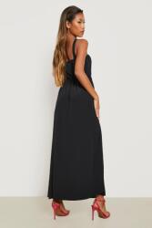 Boohoo Fekete Maxi Ruha B18 fag S