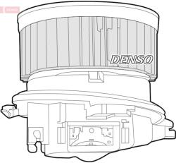 DENSO Vnútorný ventilátor DENSO DEA21007 (DEA21007)