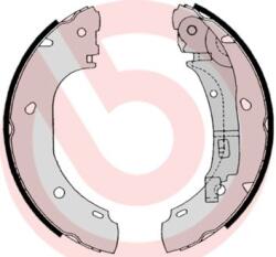 BREMBO Sada brzdových čeľustí BREMBO S 23 525 (S 23 525)