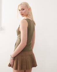 Motel Zöld Fodros Felső ZT1 euo Xs