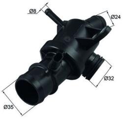 MAHLE Termostat chladenia MAHLE TM 40 92 (TM 40 92)